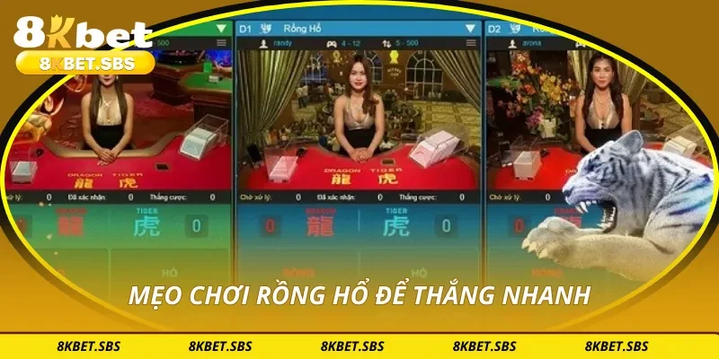 Mẹo chơi rồng hổ để thắng nhanh