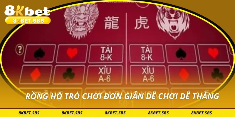 Rồng hổ trò chơi đơn giản dễ chơi dễ thắng