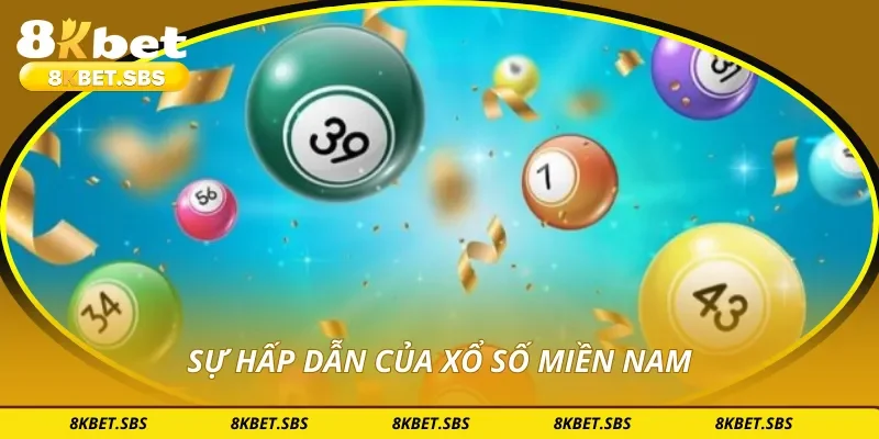 Sự hấp dẫn của xổ số miền nam